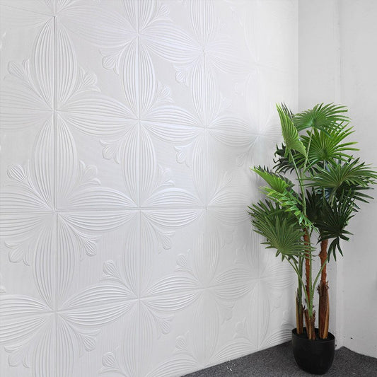 Easy-to-install foam wall sticker showcasing its textured 3D effect.