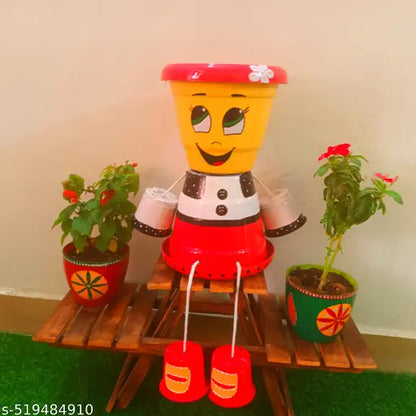 Planter stand,planters,hanging planters,indoor pots,outdoor pots,pots for balcony,pots for home,cartoon planters,