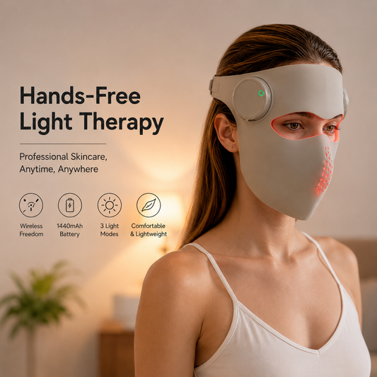 Red Light Therapy Facial Mask