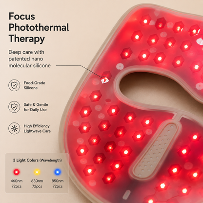 Red Light Therapy Facial Mask