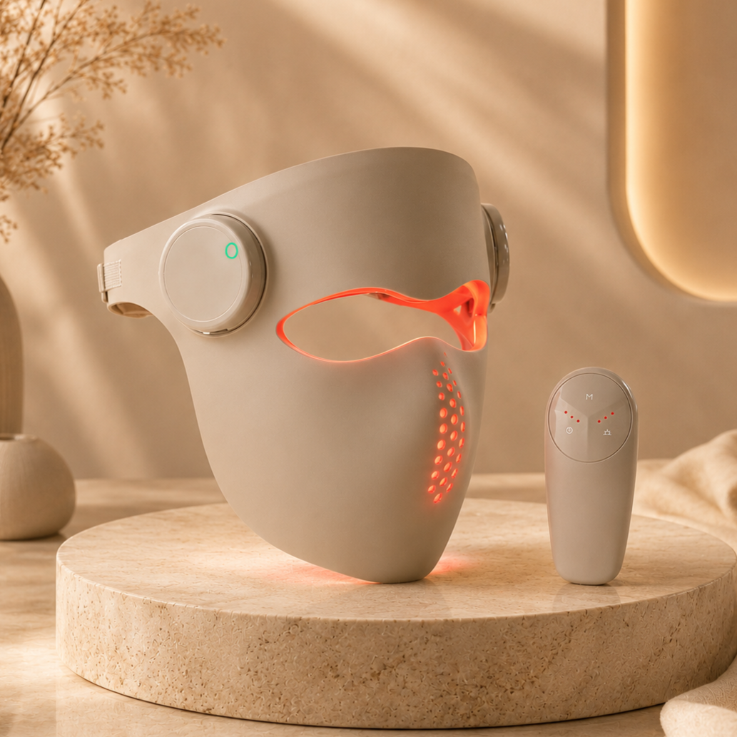 Red Light Therapy Facial Mask