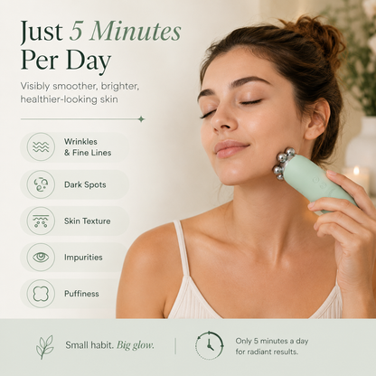 Electric Silicone Facial Cleansing Massager