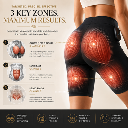 Wireless Yoga Toning Shaping Shorts