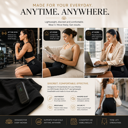 Wireless Yoga Toning Shaping Shorts