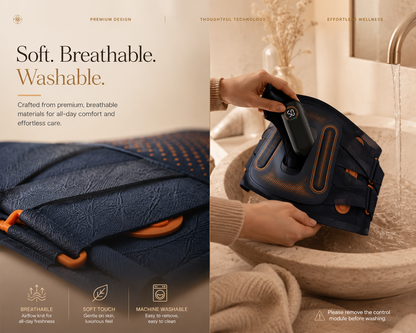 Cordless Lumbar Heat Therapy Massager