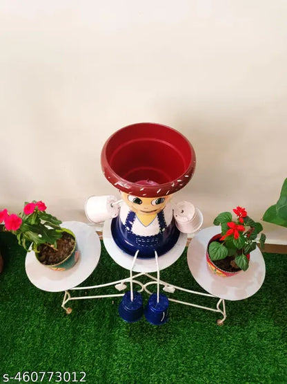 Indoor outdoor pot,balcony pot,home decor,living room decor pot,entrance decor