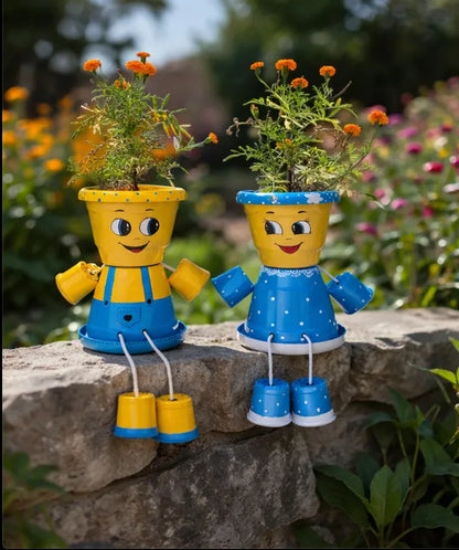 Kristili The "Sweetheart" Handmade Couple Planters – A Gift of Connection  Price in India - Buy Kristili The "Sweetheart" Handmade Couple Planters – A Gift of Connection  online at undefined