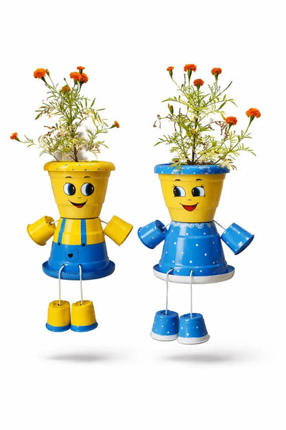 Kristili The "Sweetheart" Handmade Couple Planters – A Gift of Connection  Price in India - Buy Kristili The "Sweetheart" Handmade Couple Planters – A Gift of Connection  online at undefined