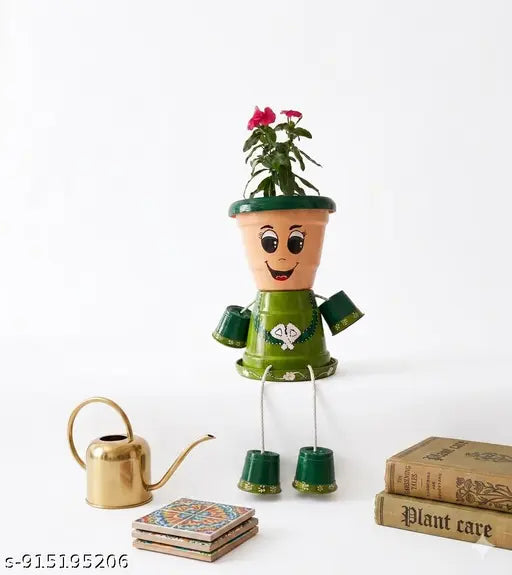 Decorative planters, indoor outdoor planters, unique planters,handmade planters, quirky  garden decor, cartoon planters, home decor, balcony garden decor, terrace garden idea, gifting planters, housewarming gift idea, mother's day gift