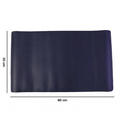 Close-up of anti-slip desk mat material