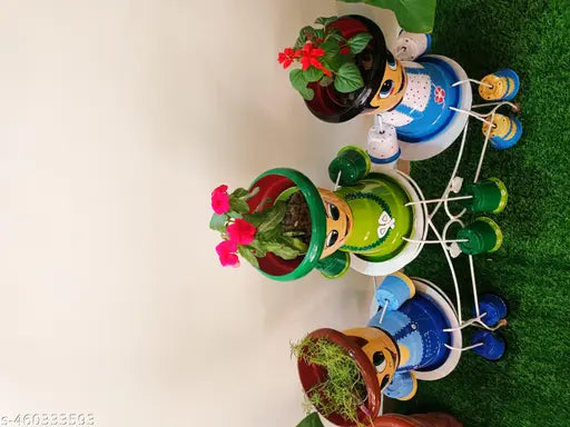 Handmade pots,indoor outdoor decor pot,balcony decor planters,living room decorative pots,home entrance decorative planters