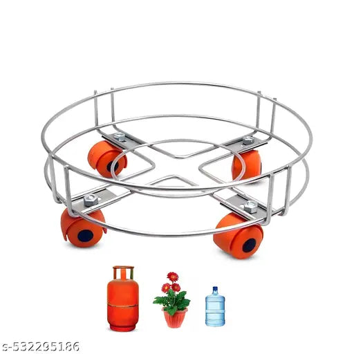AMARRUBAL gas cylinder trolley,gas stand,cylinder trolley with heavy duty wheel