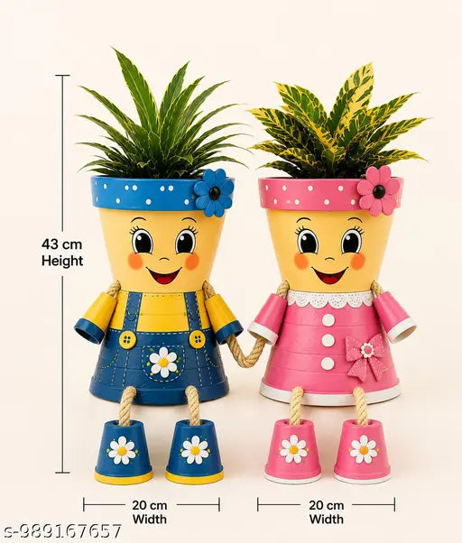 Cute little planters,balcony planter, garden decor items, indoor outdoor planters