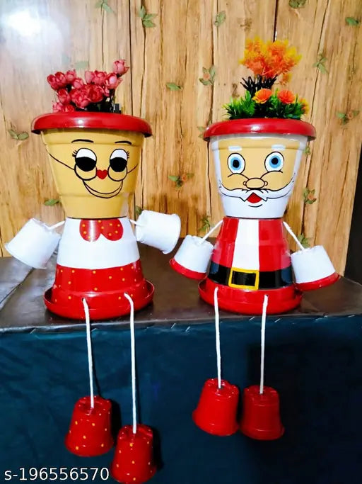 CHRISTMAS GIFT SANTA PLANTER