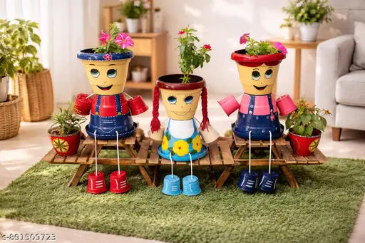 Home decor 
Balcony styling
Kids’ room decoration
Garden setup
Cafe, boutique decoration, indoor outdoor pot,balcony pot,home decoration items,